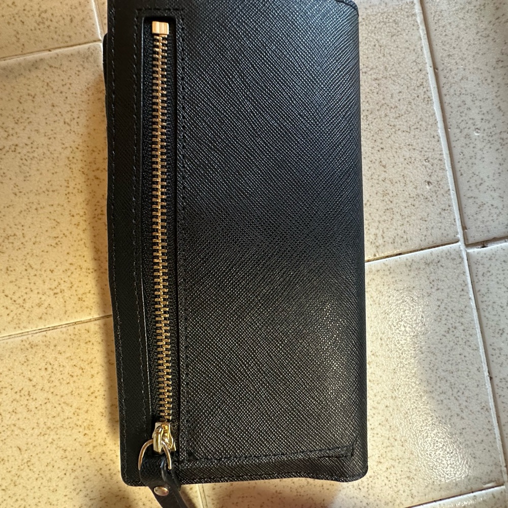 Black Kate spade wallet used